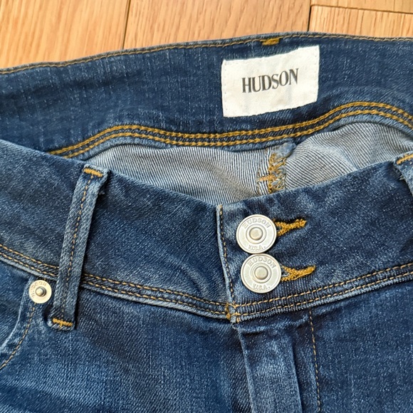 NWOT Hudson Jeans Dark Blue Skinny Jeans - Picture 2 of 7